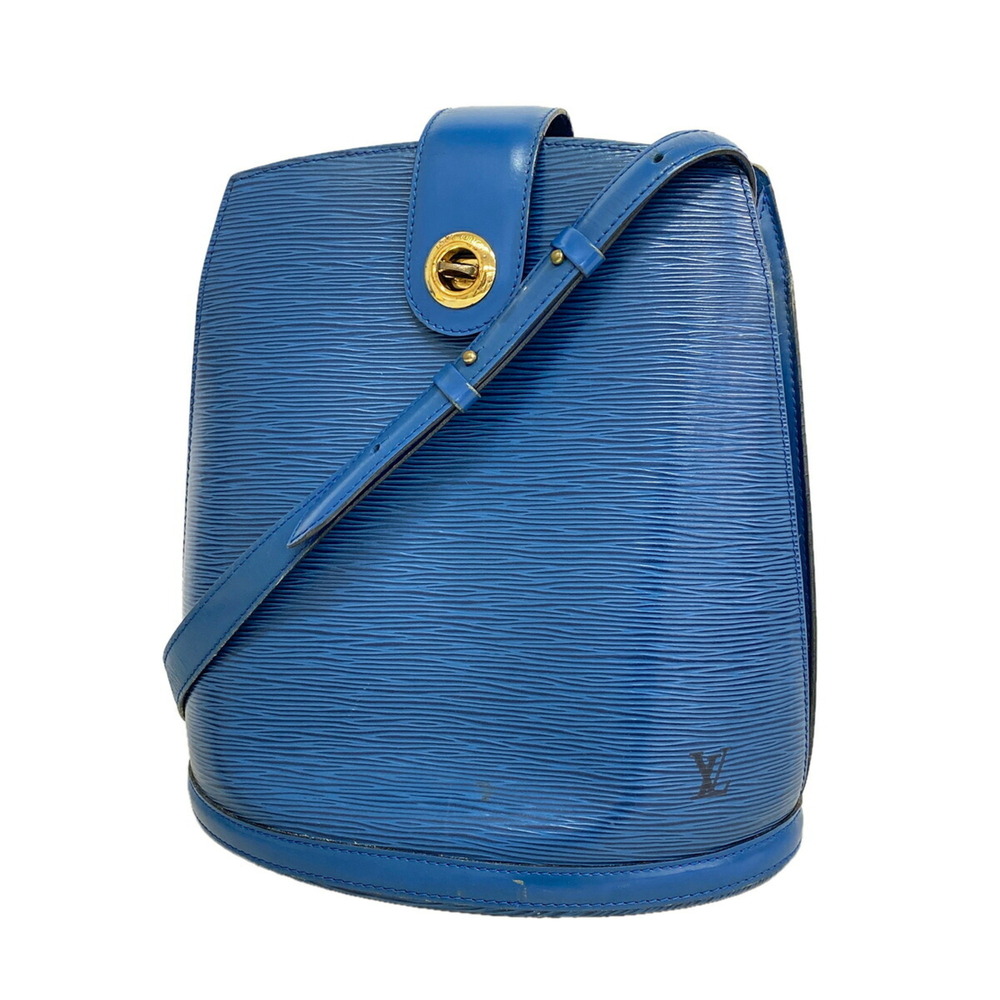 Louis Vuitton Epi Cluny Shoulder Bag M52255 Toledo Blue Women's P3562108